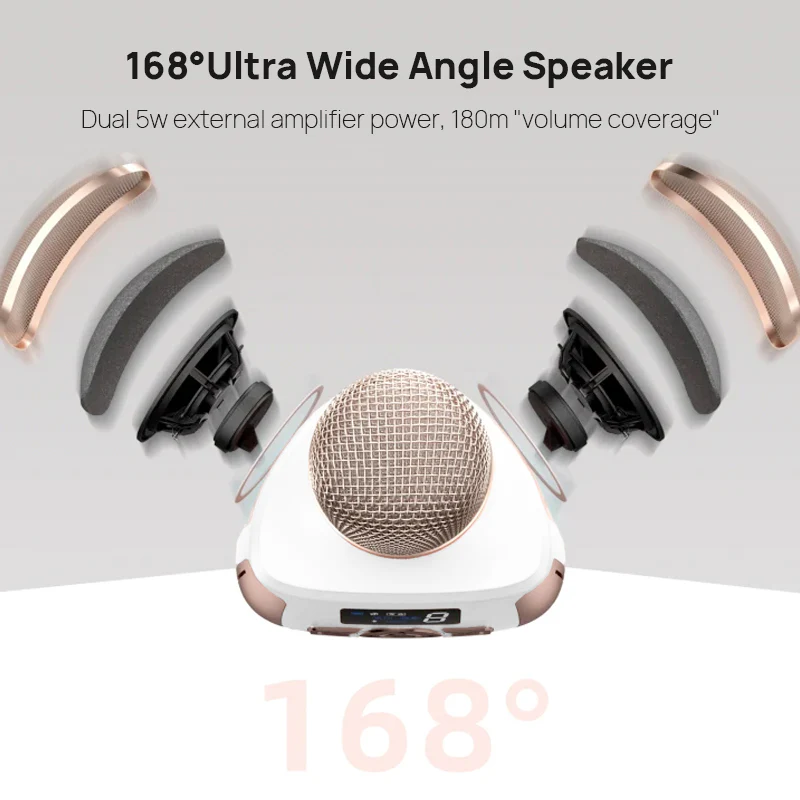 Handheld Karaoke Microphone Speaker